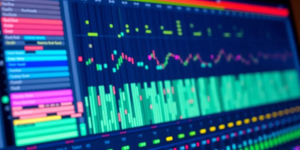 FL Studio software interface with music production elements.