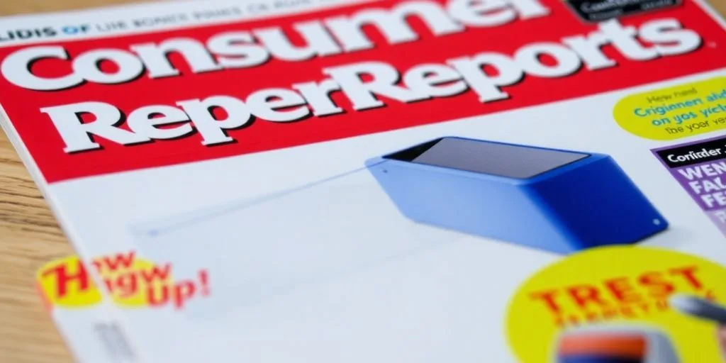 Consumer Reports magazine cover.